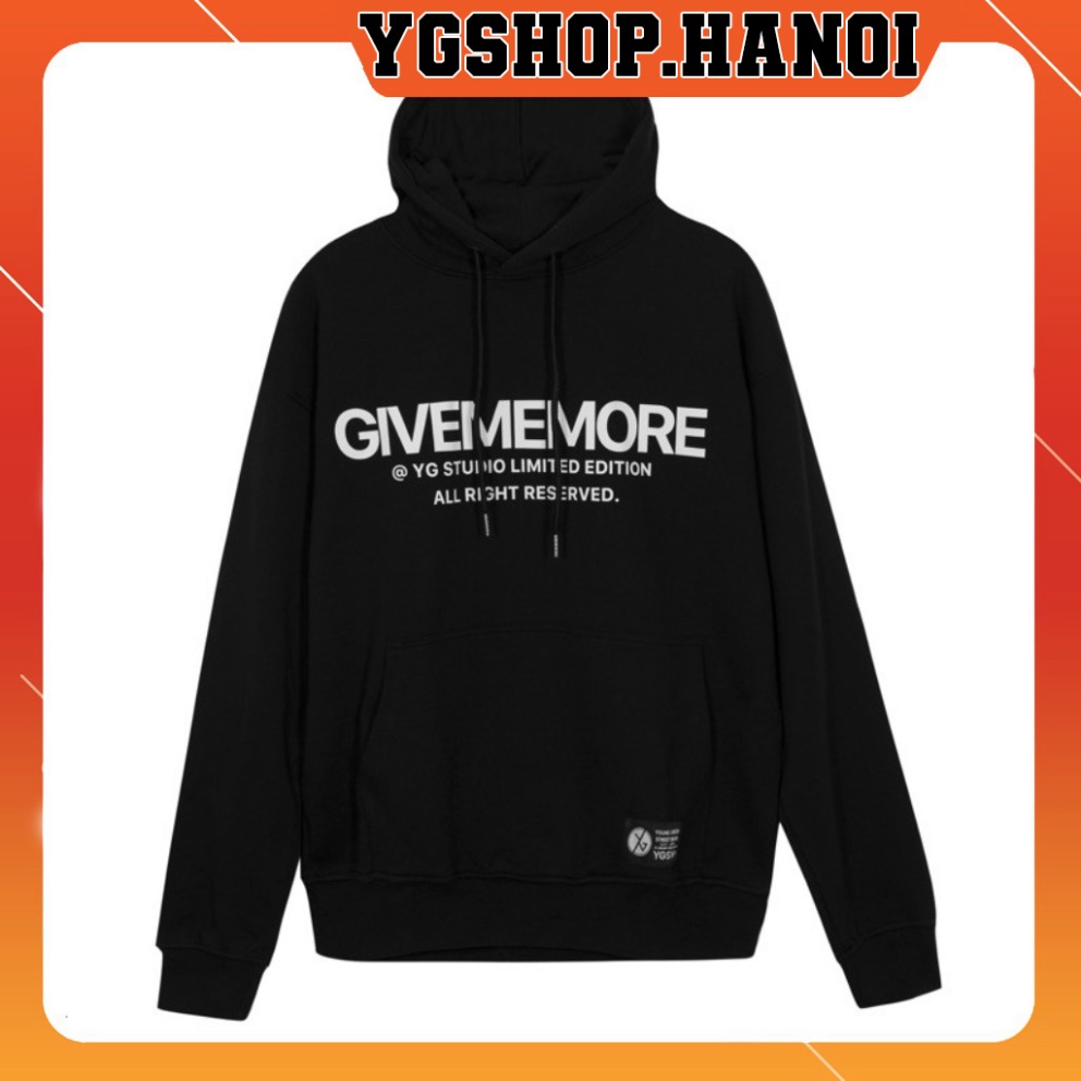 [Hà Nội] Áo HOOD GIVEMEMORE [YGSHOP.HANOI]