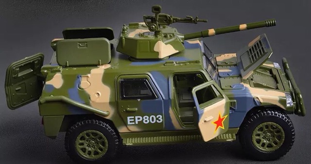 Có sẵn  Mô hình Xe ZTD-05 Tank 1:43  Xe quân sự bọc thép Dongfeng Warrior 1:32  Xe tăng