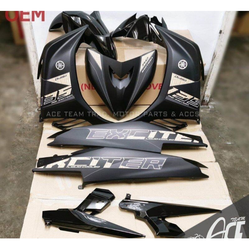 Tem rời exciter 135 đen zin sale 129k