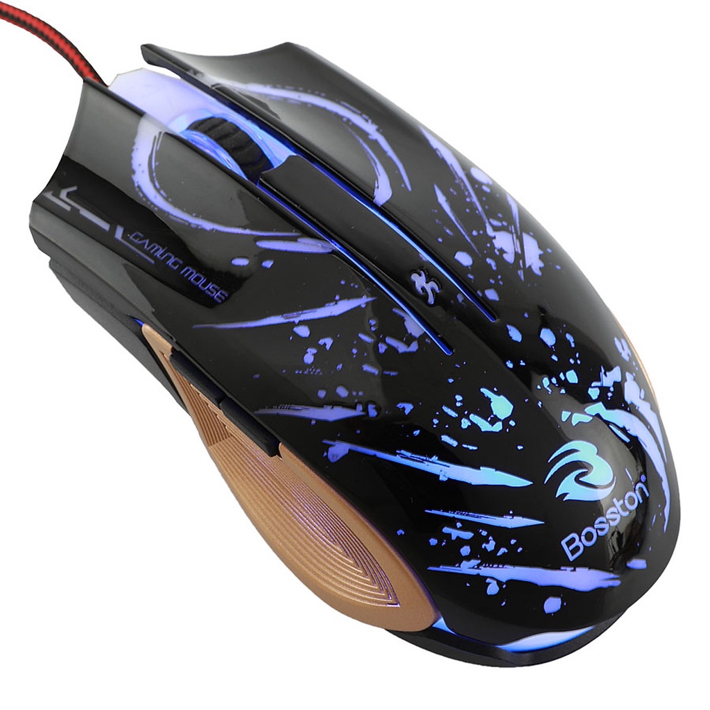 MOUSE BOSTON GM100 LED ĐỔI MÀU - CHUYÊN GAME - Chính Hãng