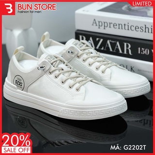 Giày Nam cao cấp Bun Store - Giày da Nam đẹp Sneaker thời trang sang xịn G2202T