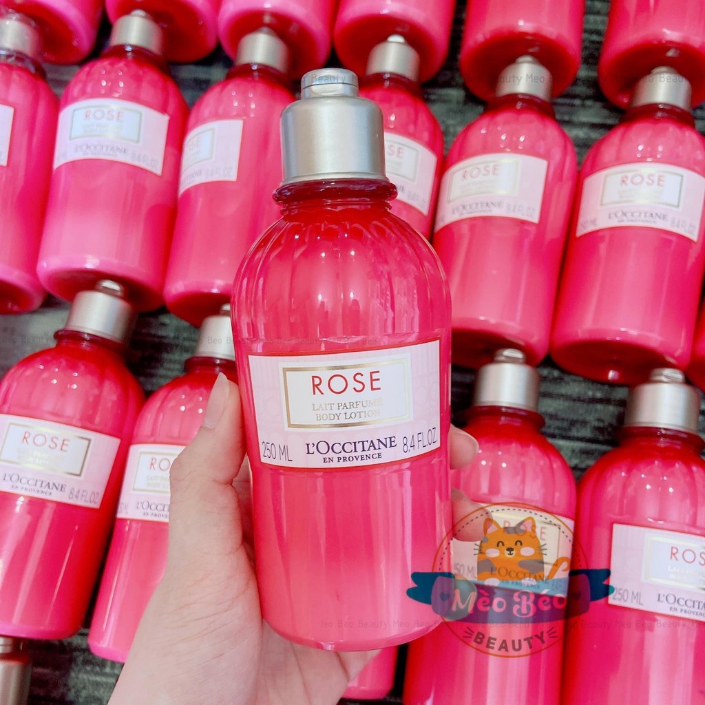 Sữa Dưỡng Thể Hoa Hồng Loccitane Rose Body Lotion 250ml