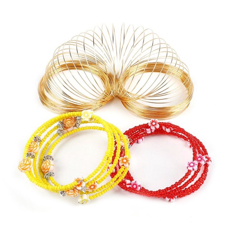 Vòng Lò Xo làm vòng tay