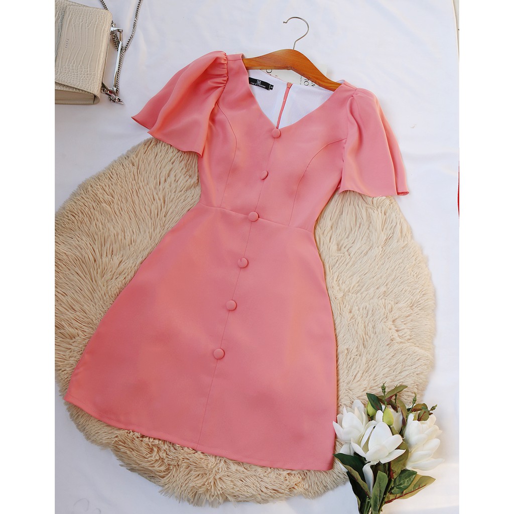 [Mã SKAMA06 giảm 8% tối đa 50K đơn 250K] Đầm công sở CHE BẮP TAY TO