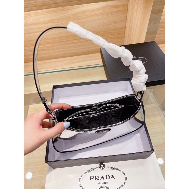 Túi  PRADA Da Bóng KẸP VAI SPSP