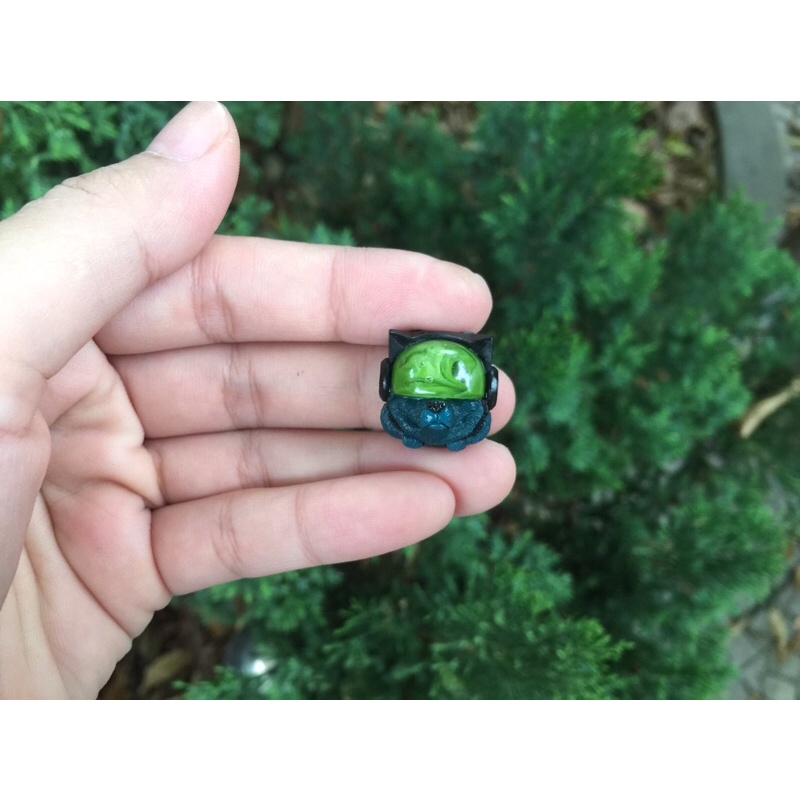Keycaps- Nút bàn phím trang trí bàn phím cơ tông xanh lá-đen