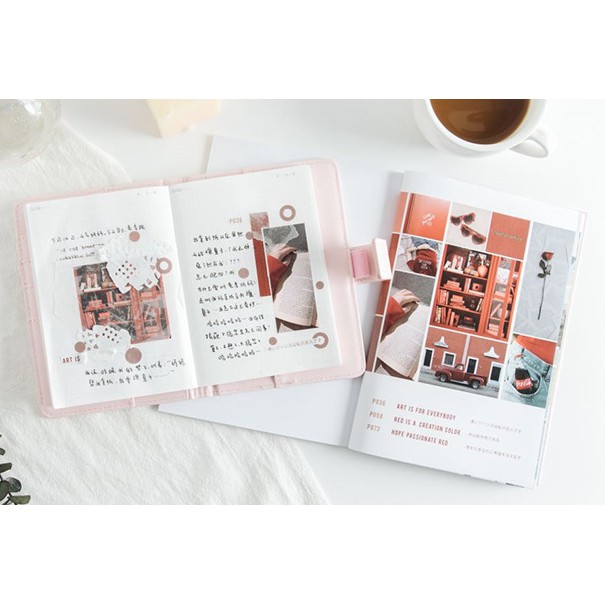 KimiTape quyển Sticker cao cấp RosyPosy  Phong cách hiện đại
