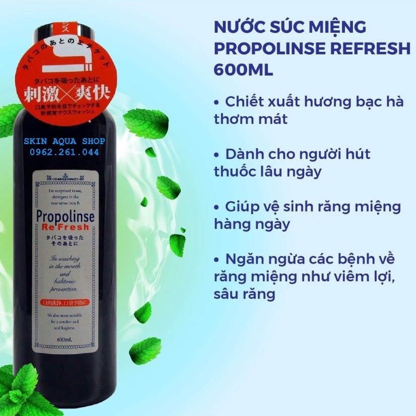 Nước súc miệng propolise nội địa nhật bản (nhiều loại) - 150ml