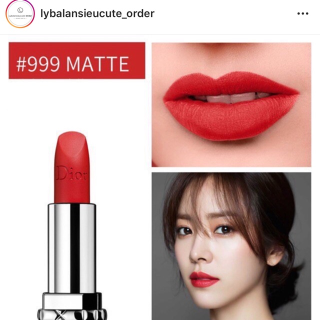 Son lì 999 Matte+ 2% phí shopee