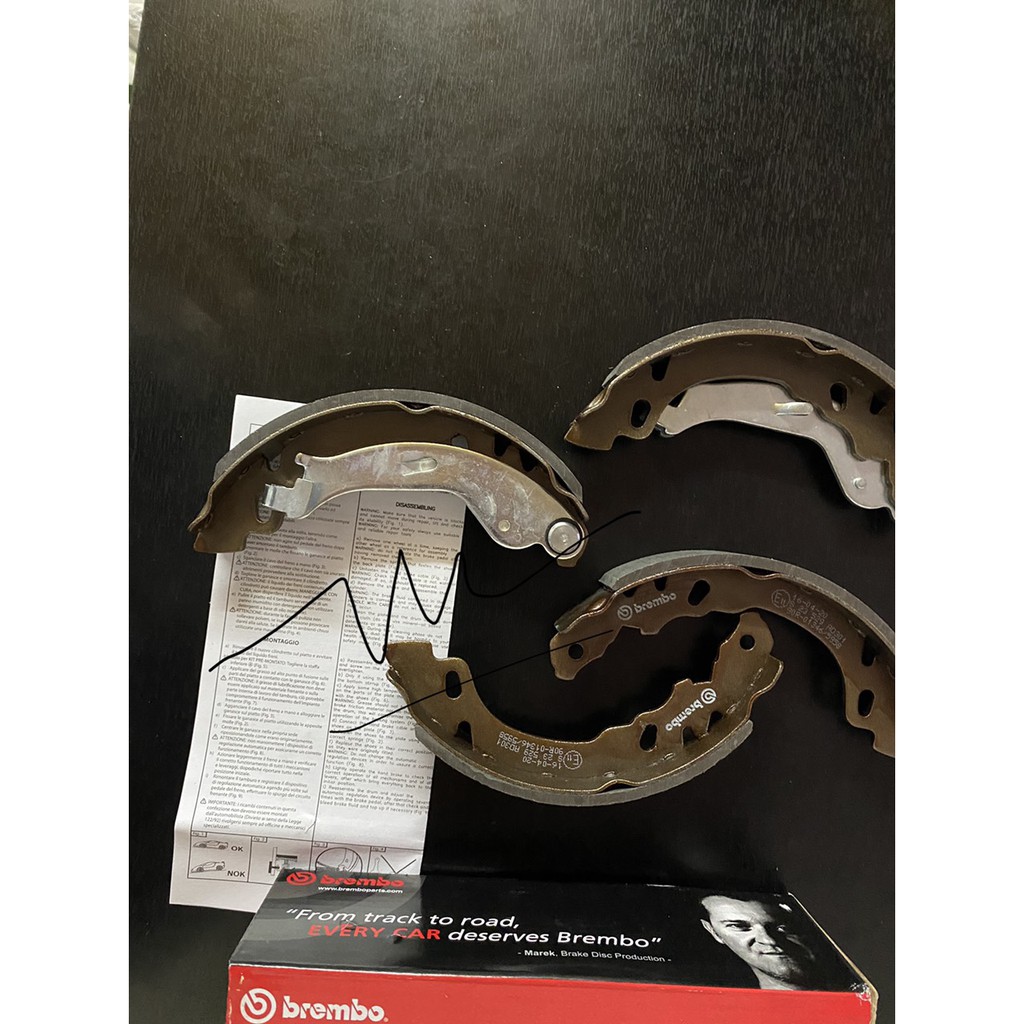 Bố Phanh sau Fiat 500-Brembo