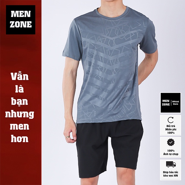 Bộ Thể Thao Nam Chất Thun Lạnh Co Giãn 4 Chiều Dập Vân Cao CấpThoáng Mát Hè [BVS]