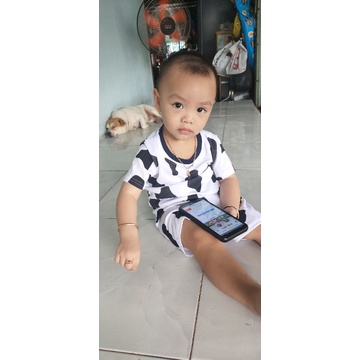 Bộ tay ngắn quần short thun cotton,ren cho bé trai/gái