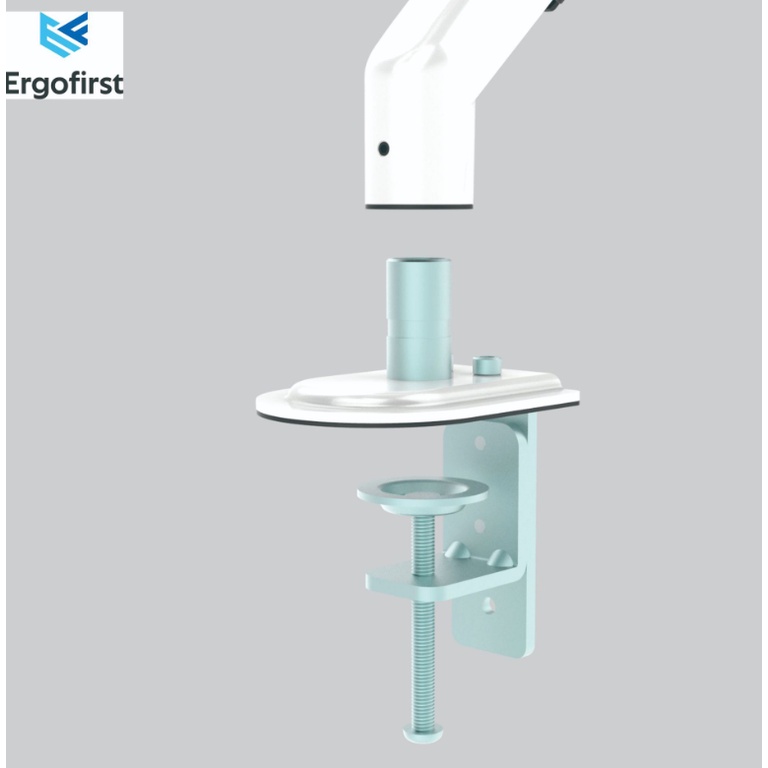 Giá Treo Màn Hình Máy Tính Ergofirst Đa Năng Xoay 360 Độ Dùng Cho Màn Hình 17 đến 27 inch, Tay Treo Màn Hình F80