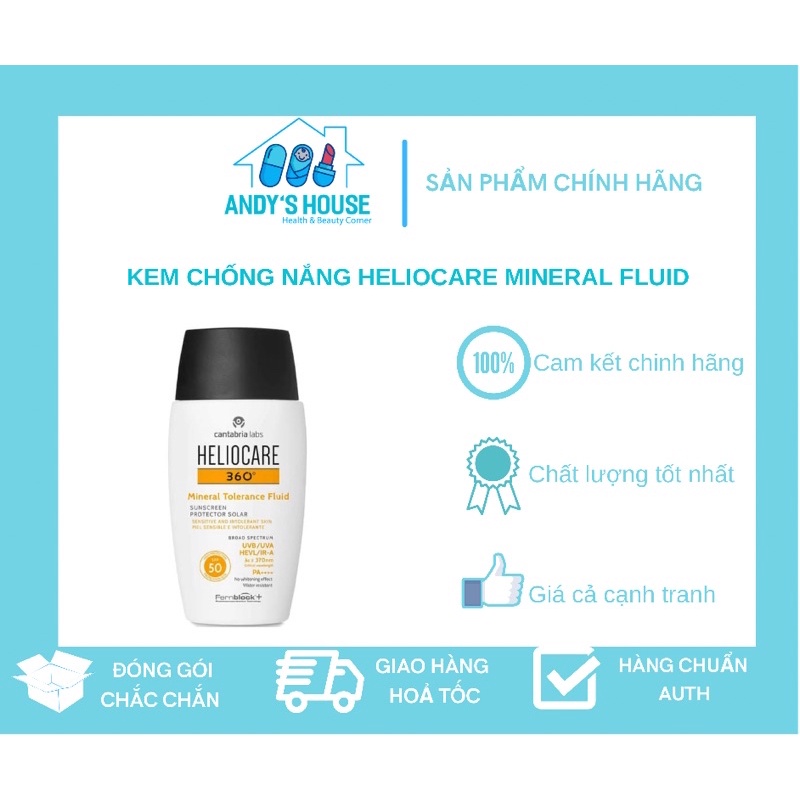 Kem Chống Nắng Heliocare Mineral Tolerance