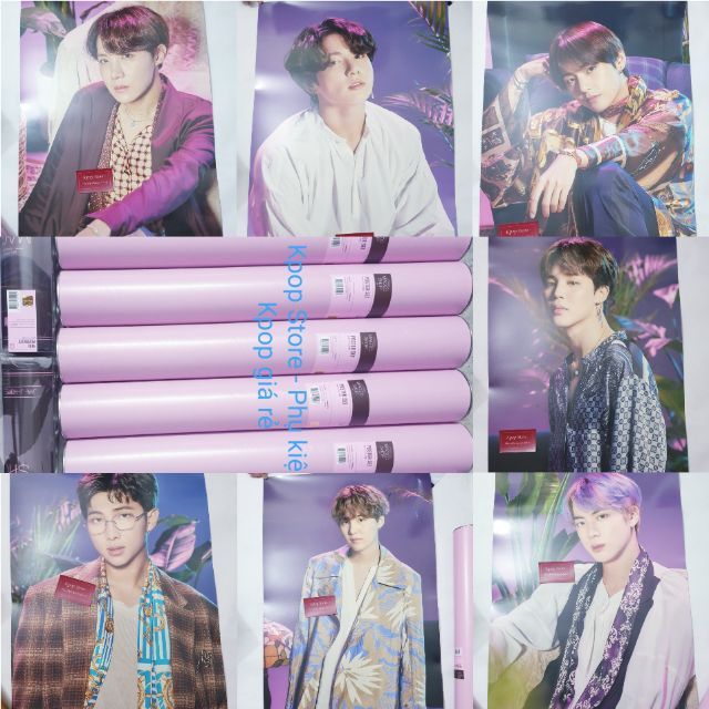 Poster set BTS MOTS7, BBC, Final,Magic