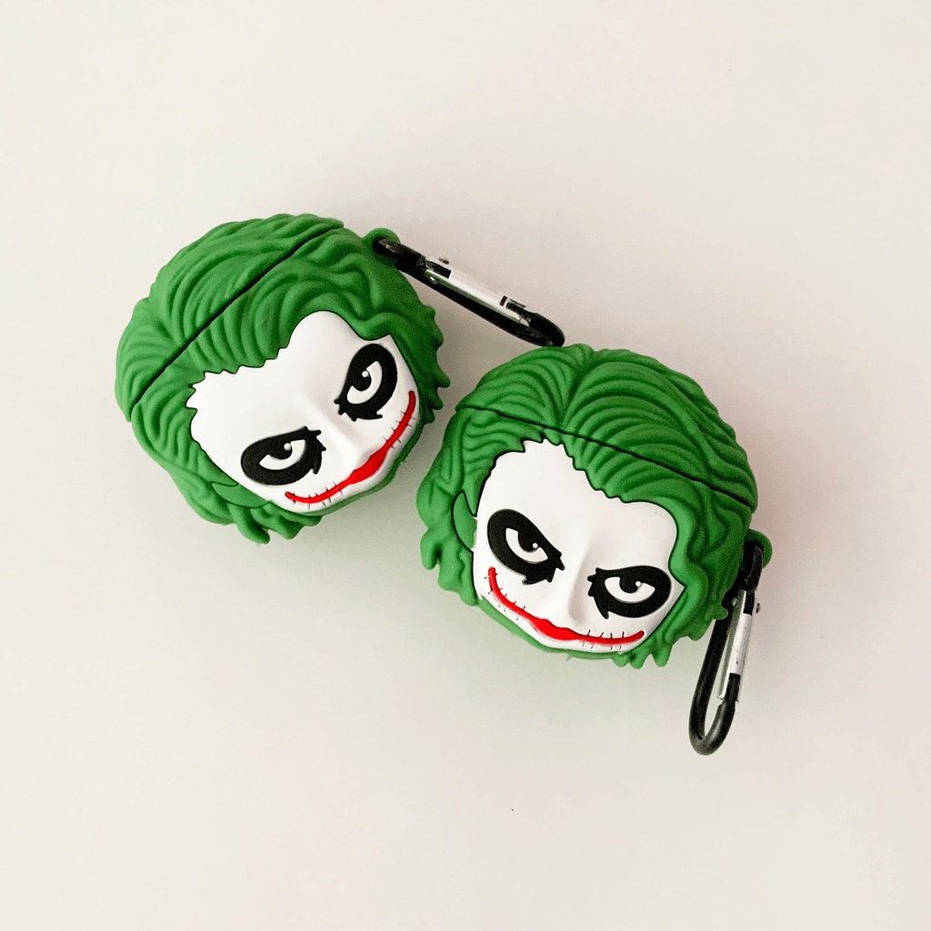 Case Vỏ Bọc airpods 2/airpod 1/CẤC DÒNG I Hình Thú Đựng Hộp Sạc Tai Nghe Bằng Silicon Dẻo Đẹp mã joker A2