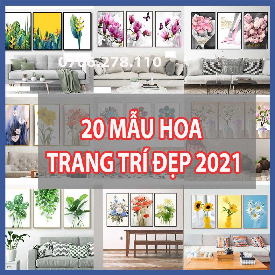 Tranh Treo Tường Bộ 3 Bức - Khung Gỗ Tốt Nhất Thế Giới - Trực Tiếp Xưởng Không Qua Trung Gian