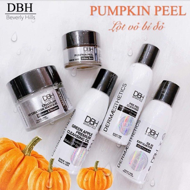 Thay Da Sinh Học Pumpkin Peel Dbh