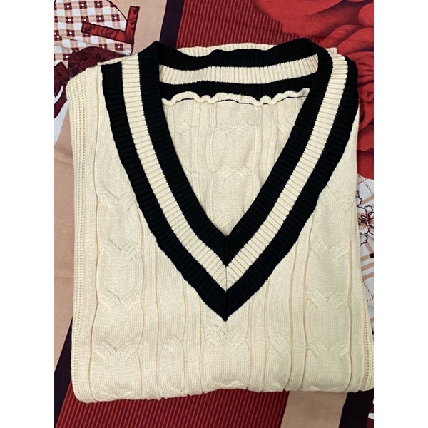 Áo gile tông be Hàn Quốc shop Cherry Coco