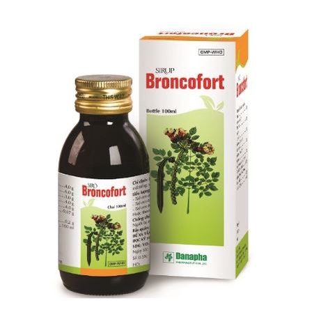 Siro Giảm ho BRONCOFORT – Hết Ho, Hết Khản Tiếng - Hỗ Trợ Giảm Ho Thanh Họng Khản Tiếng Long Đờm 100ml