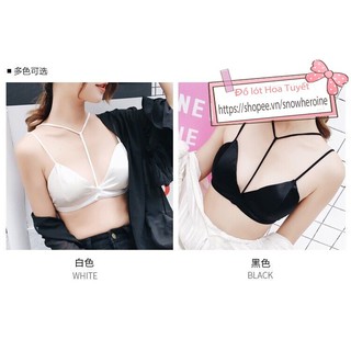 Áo ngực mút mỏng Bralette cổ yếm chữ Y