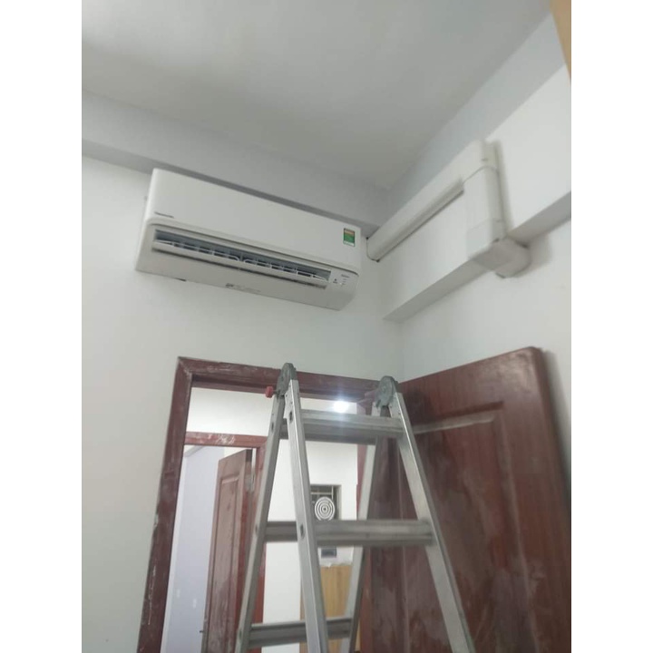 Hộp che bảo vệ đường ống gas điều hòa - ỐNG CỨNG DÀI 1M - Trunking - Giải pháp thẩm mỹ