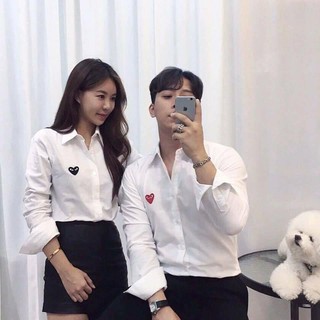 Sơ mi tim cho nam nữ