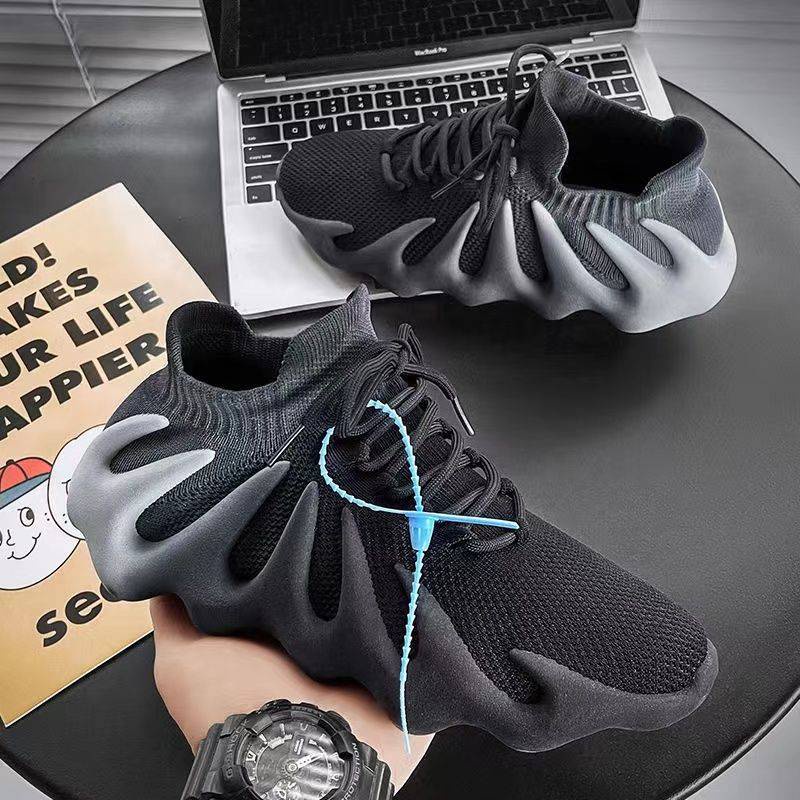 Giày Dừa Nam. Giày Thể Thao Phối Lưới Thoáng Khí Thời Trang Mùa Hè Phong Cách Mới Cho Nam 450