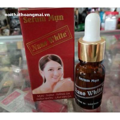 Kem Mụn, Thâm, Trắng Da, Giảm Nhờn, Làm Mịn Da  NanoWhite - 15gr