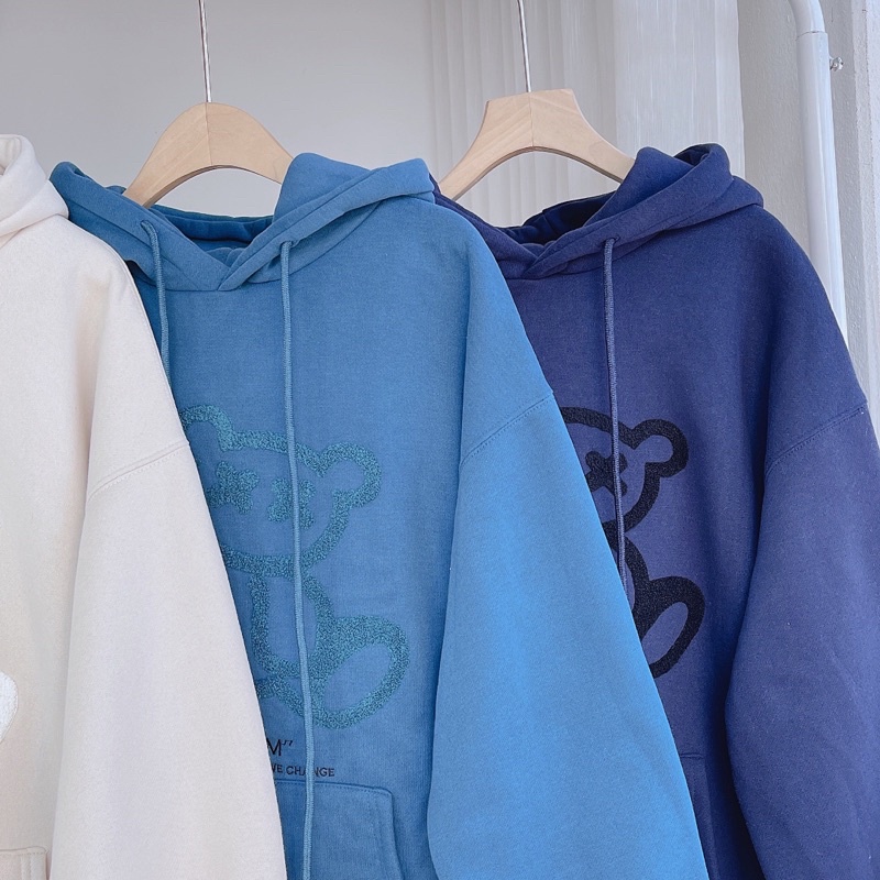 hoodie hình gấu nổi