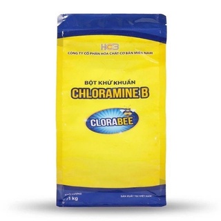 Bột khử khuẩn chloramine b ⚜️freeship⚜️ bịch 1kg - made in việt nam