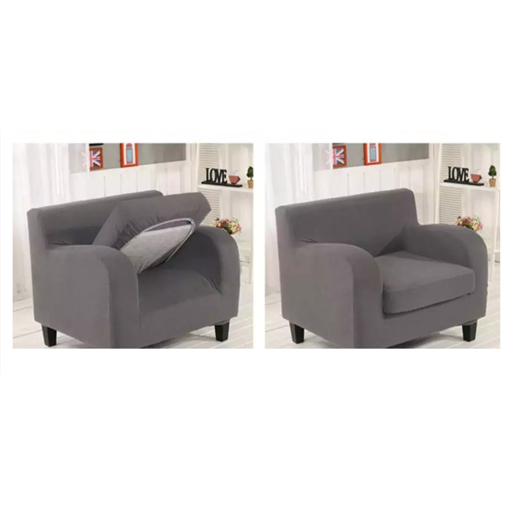 LumiParty 2 Tấm Bọc Phủ Toàn Bộ Ghế Sofa, bọc ghế sofa 1 chỗ ngồi