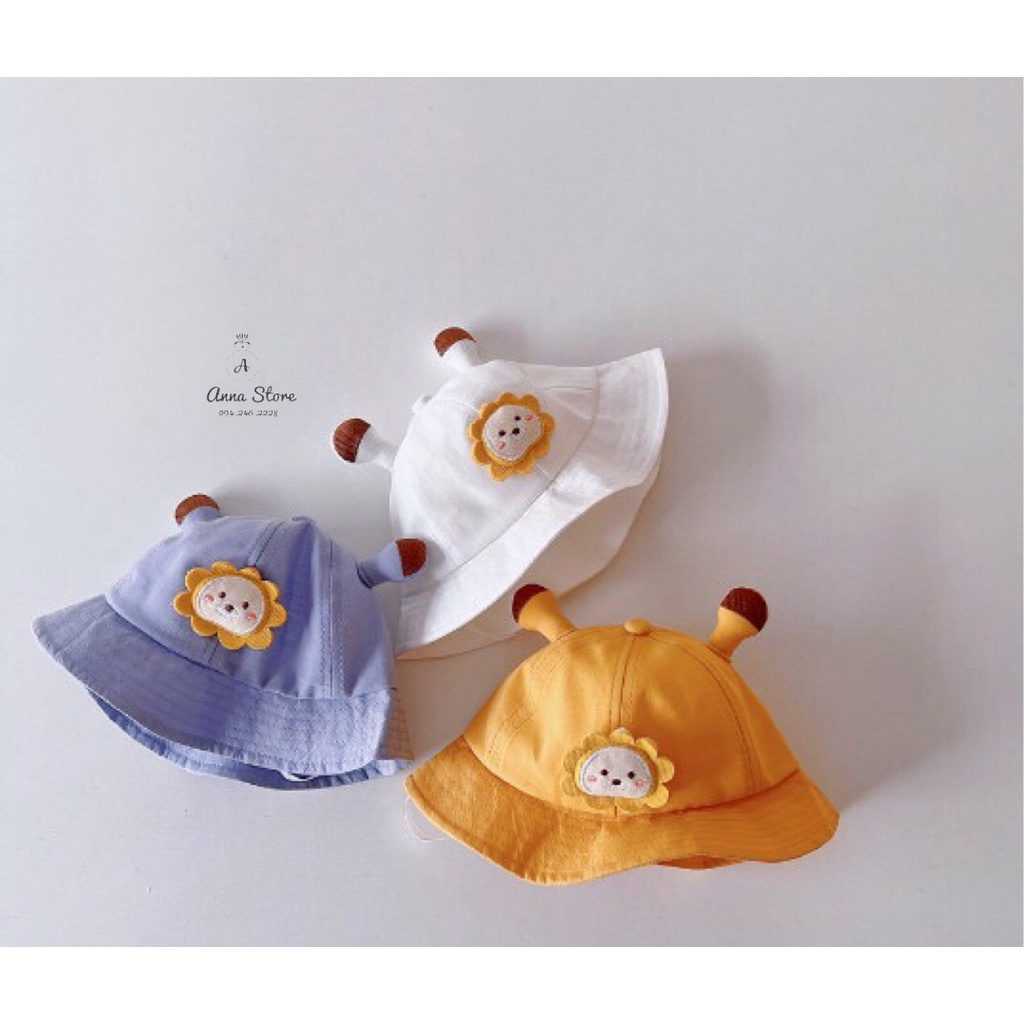 MUP 122 : Mũ vàng cực xinh cho bé có vòng đầu 44-47cm