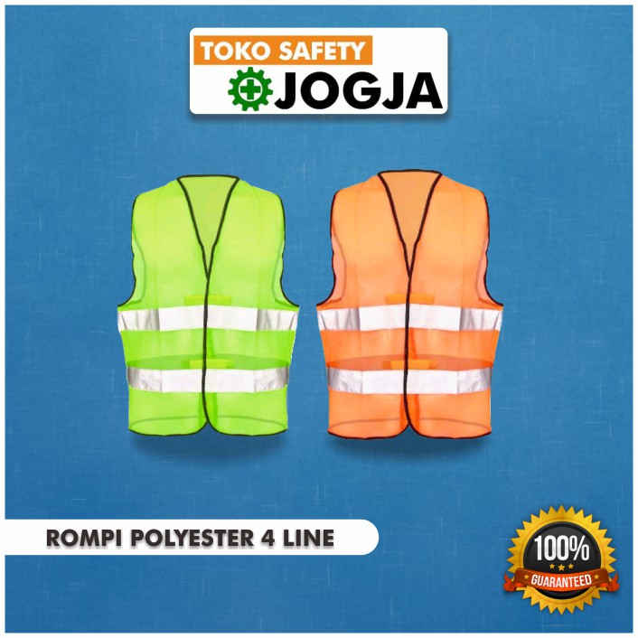 Áo Vest 2 Đường May Chất Liệu Polyester