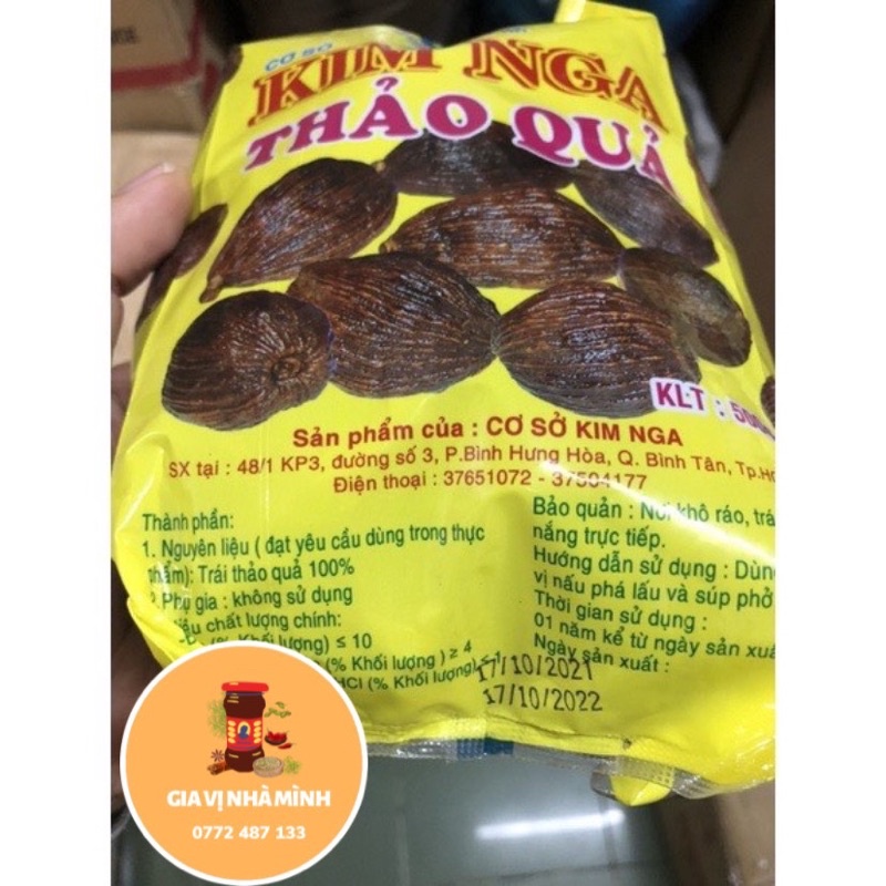 THẢO QUẢ KHÔ ĐÓNG GÓI 100GR