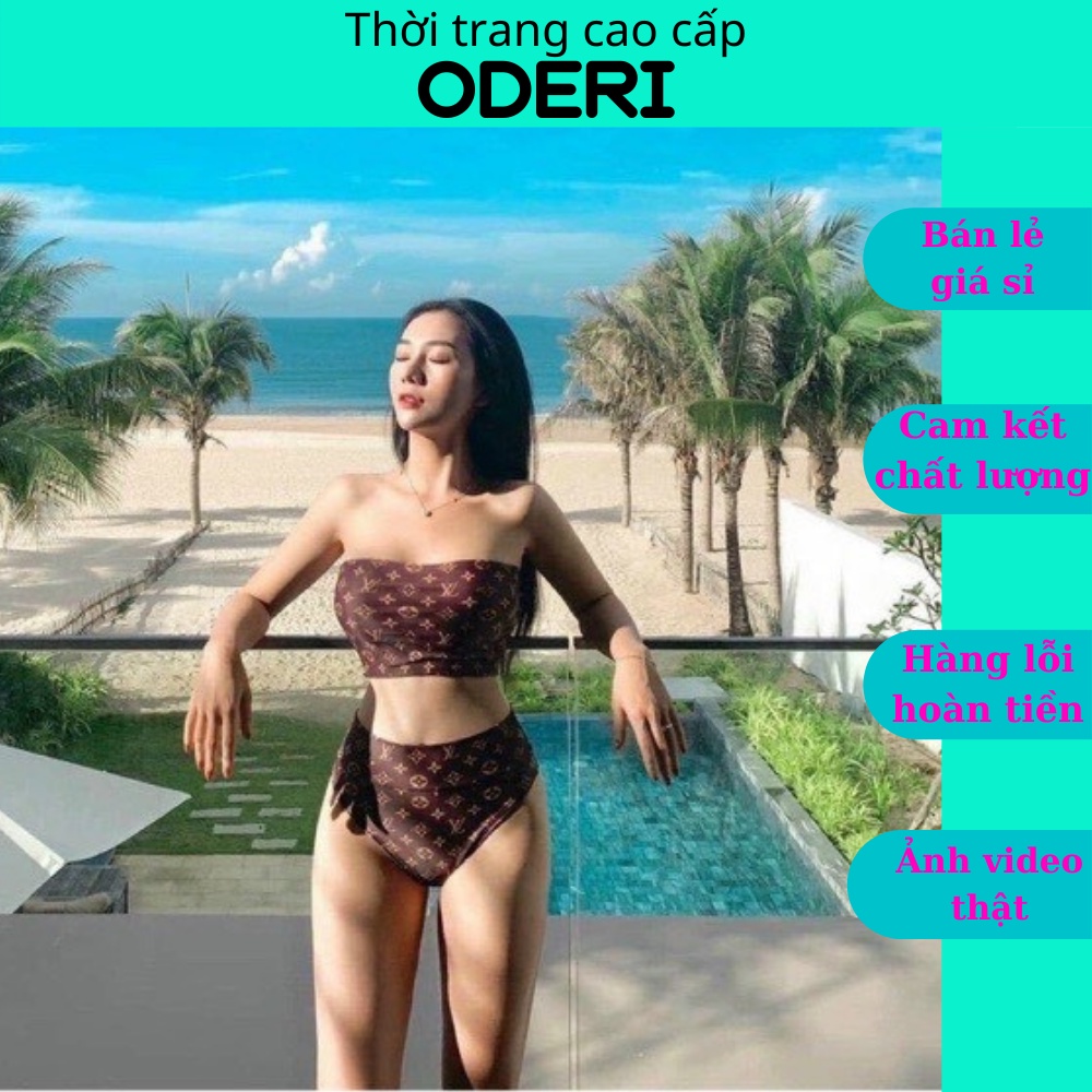 Bikini, Đồ Bơi Đi Biển Hai Mảnh Cúp Ngực LV KG988 ODERI