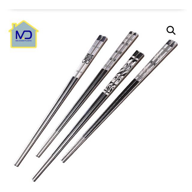 Đũa inox 304 cao cấp Hàn Quốc(Set 5 đôi)