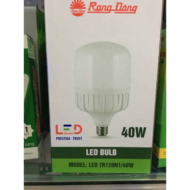 Đèn LED Búp Trụ 40W Rạng Đông LED TR100/40W