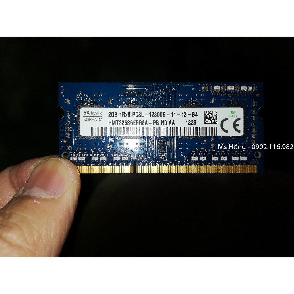 Ram laptop 2GB PC3L bus 1600, Ram laptop 2GB DDR3L bus 1600