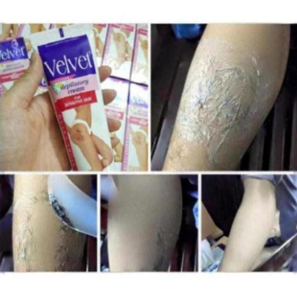 Kem tẩy lông velvet tẩy sạch lông trong 5 phút an toàn [Cam kết hàng chuẩn Nga] | BigBuy360 - bigbuy360.vn