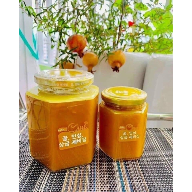 ( CẶP 500ML+200ML ) HÀNG CHÍNH HÃNG Sâm Nghệ Mật Ong Mamachue Hàn Quốc - CO153