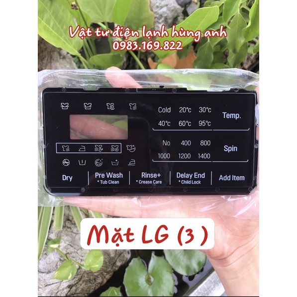 Mặt phím bấm cảm ứng máy giặt LG cửa ngang các loại  ,vật tư điện lạnh hùng anh