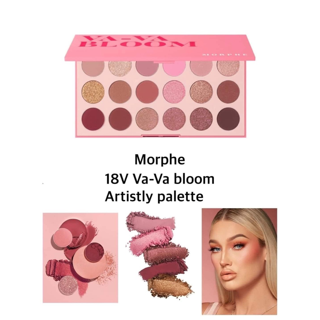 Bảng phấn mắt Morphe 18V