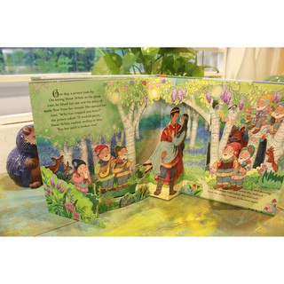 Sách - Pop Up Snow White and the seven dwarfs