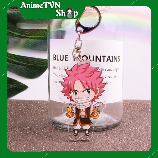 Móc khoá Mica anime Fairy Tail (Hội đuôi tiên) - Nhựa Cứng Acrylic In 2 mặt sắc nét (ảnh thật)