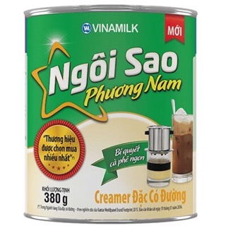 Sữa đặc có đường ngôi sao xanh lá lon 380g