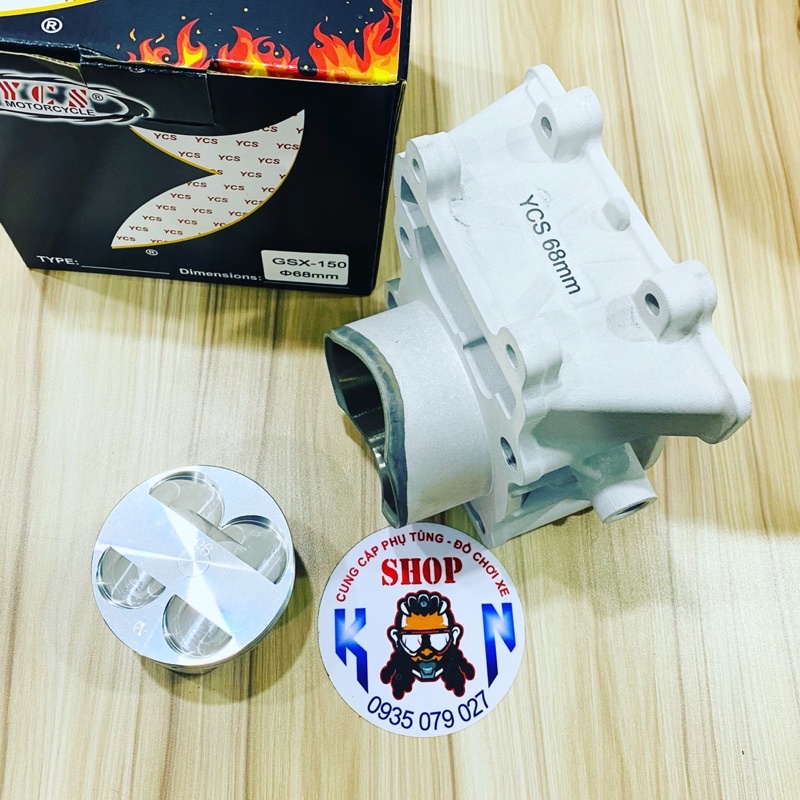 Bộ lòng YCS RAIDER / SATRIA trái 68 chân dài  full bộ