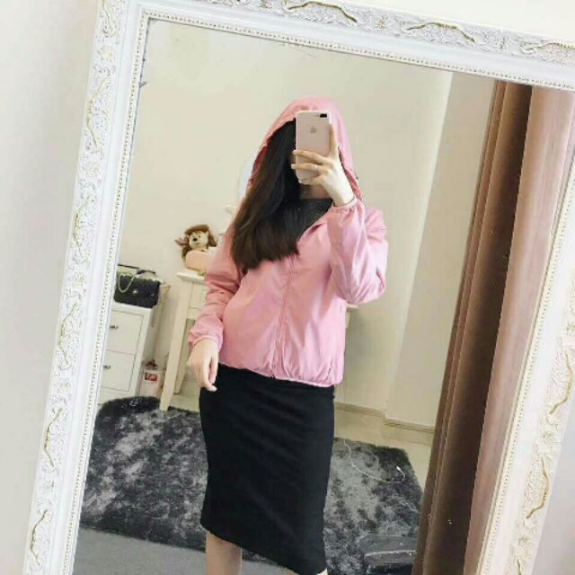 Áo khoác gió nữ 2 lớp