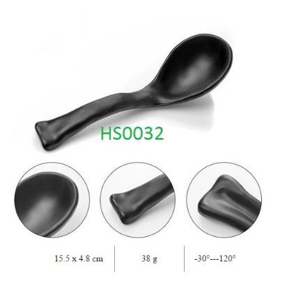 Muỗng Cơm, Vá Cơm Melamine Màu Đen Đủ Size | BigBuy360 - bigbuy360.vn