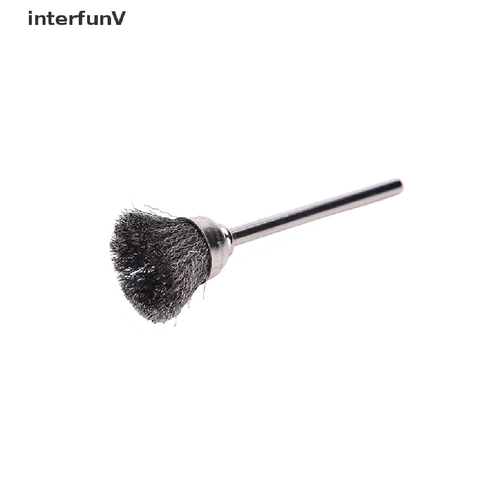 Set 10 Cọ Sợi Thép Không Gỉ 13mm Cho Máy Xoay Dremel